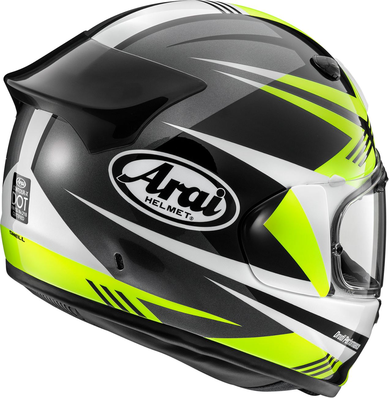 ARAI HELMETS, ARAI HELMETS Contour-X Helmet Mark Yellow Large (Part Number 0101-18149)