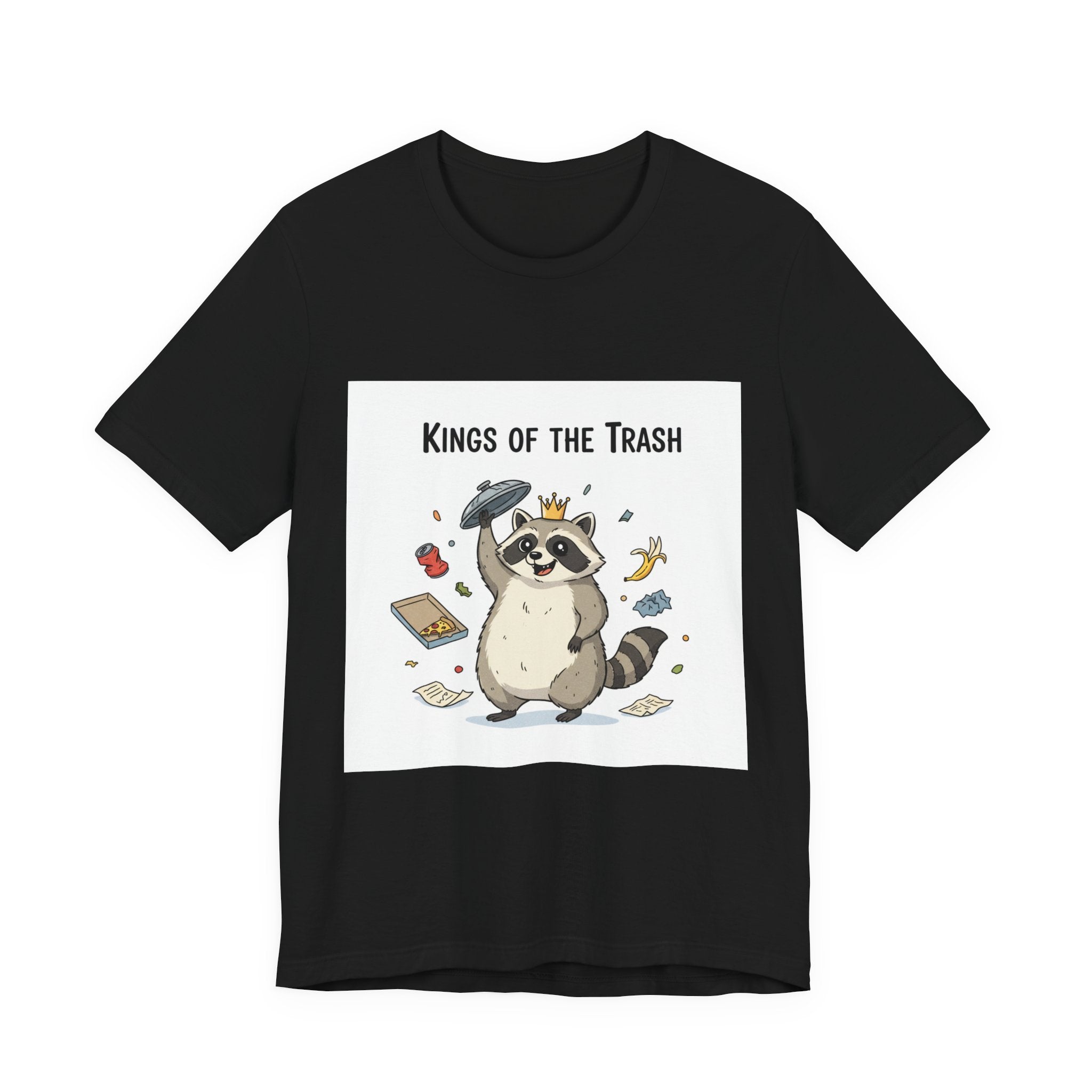Kings of the Trash Raccoon Tee | trash panda, raccoon doodle