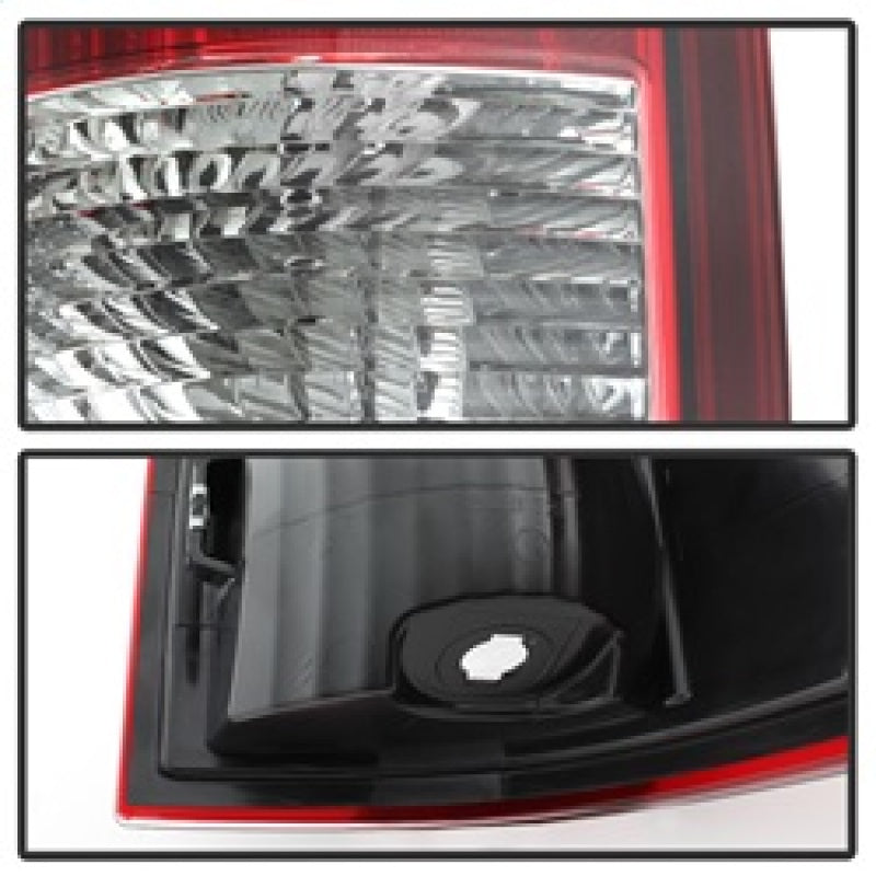 SPYDER xTune Dodge Ram 1500 09-16 LED Tail Lights Incandescent Model Only - Red Clear ALT-ON-DR09-LBLED-RC 5082213