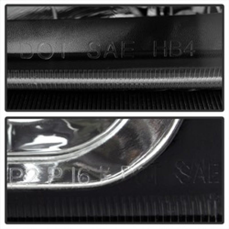 SPYDER Xtune Chevy Silverado 2500HD 03-06 Crystal Headlights w/ Bumper Lights Black HD-JH-CSIL03-AM-BK-SET 5069801