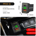 48W Fast Charge QC30 Car Modification Mobile Phone Charger - PhishStones Products