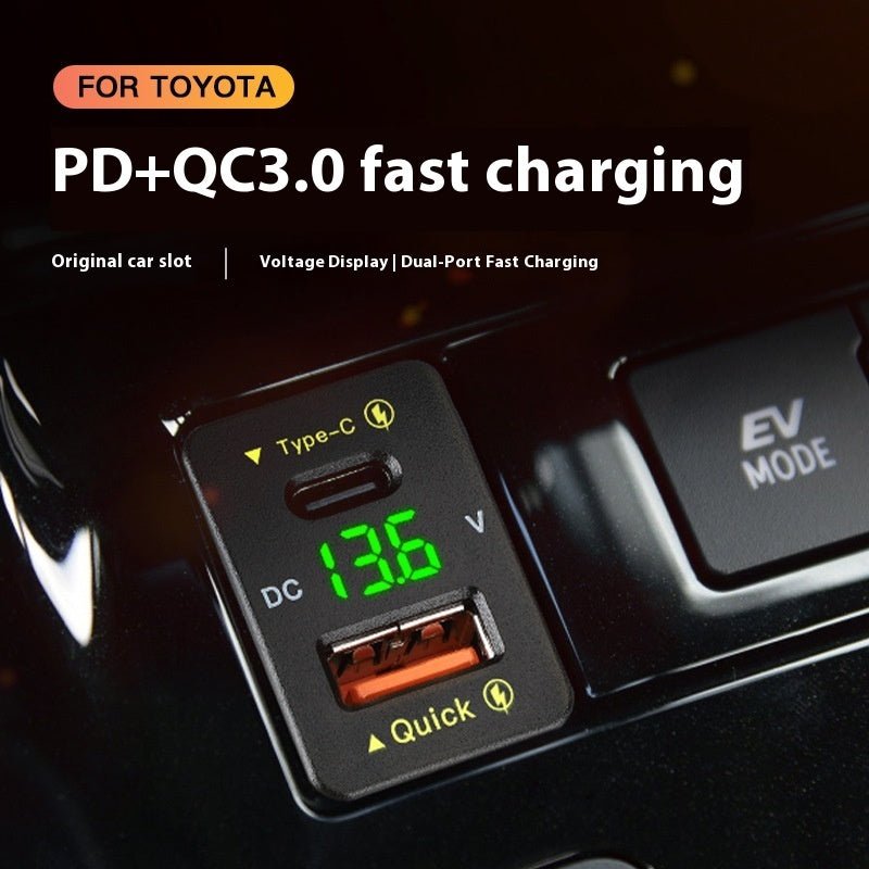 48W Fast Charge QC30 Car Modification Mobile Phone Charger - PhishStones Products