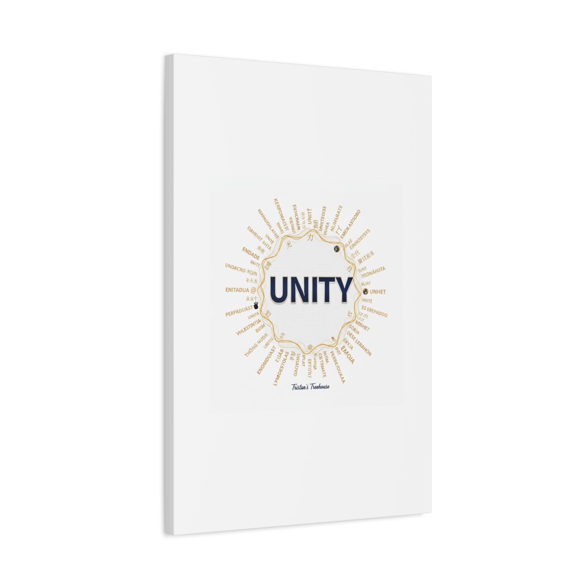 UNITY Canvas, Matte Stretched 1.25" | Dry January sober curious decor
