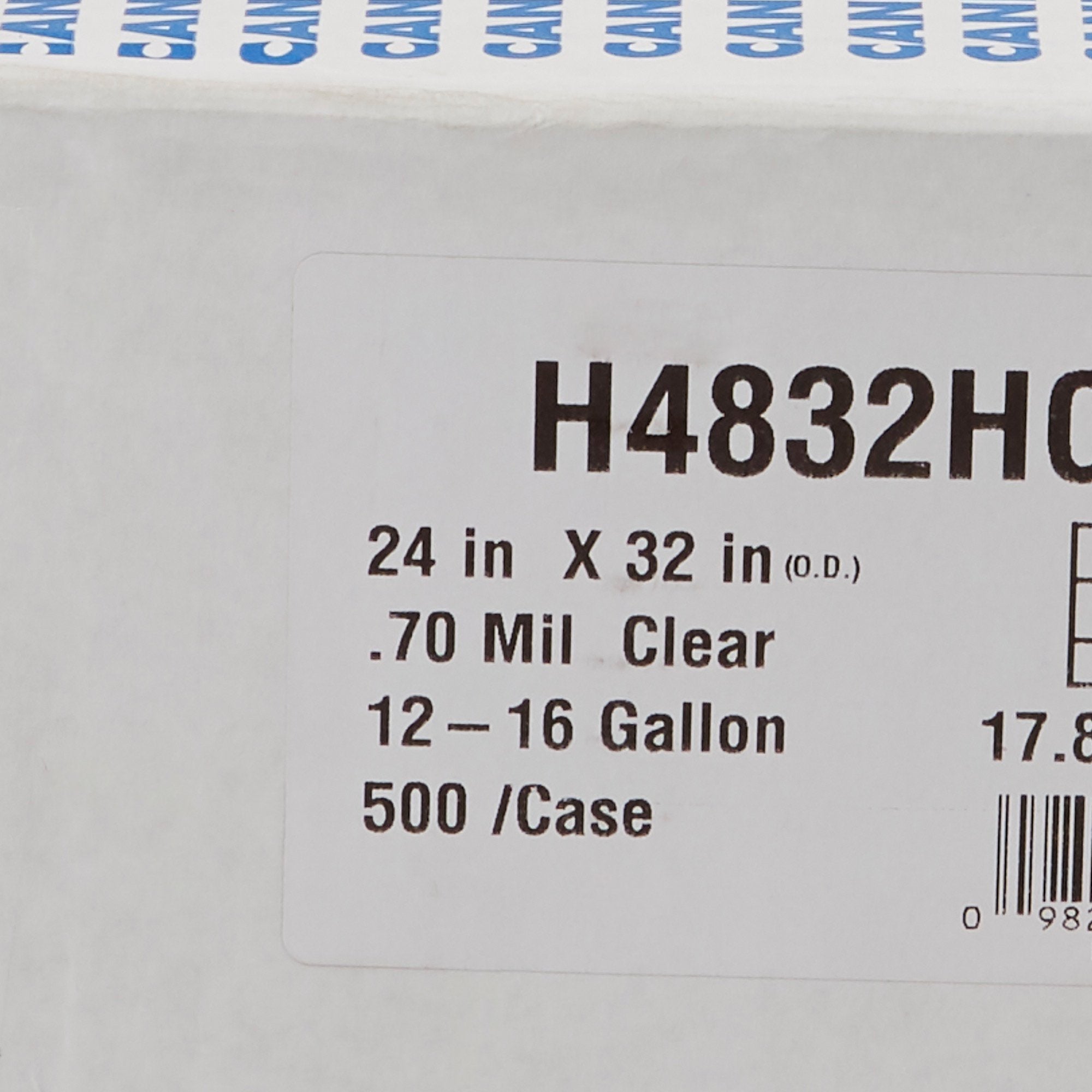 Heritage Heavy Duty Trash Bag, 12-16 gal HERH4832HC