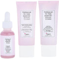Luminous Skin Essentials Trio Kit: Lightweight Daily Face Moisturizer 1 Oz + Gentle Face Scrub 1oz + Face Oil 1oz --3pcs