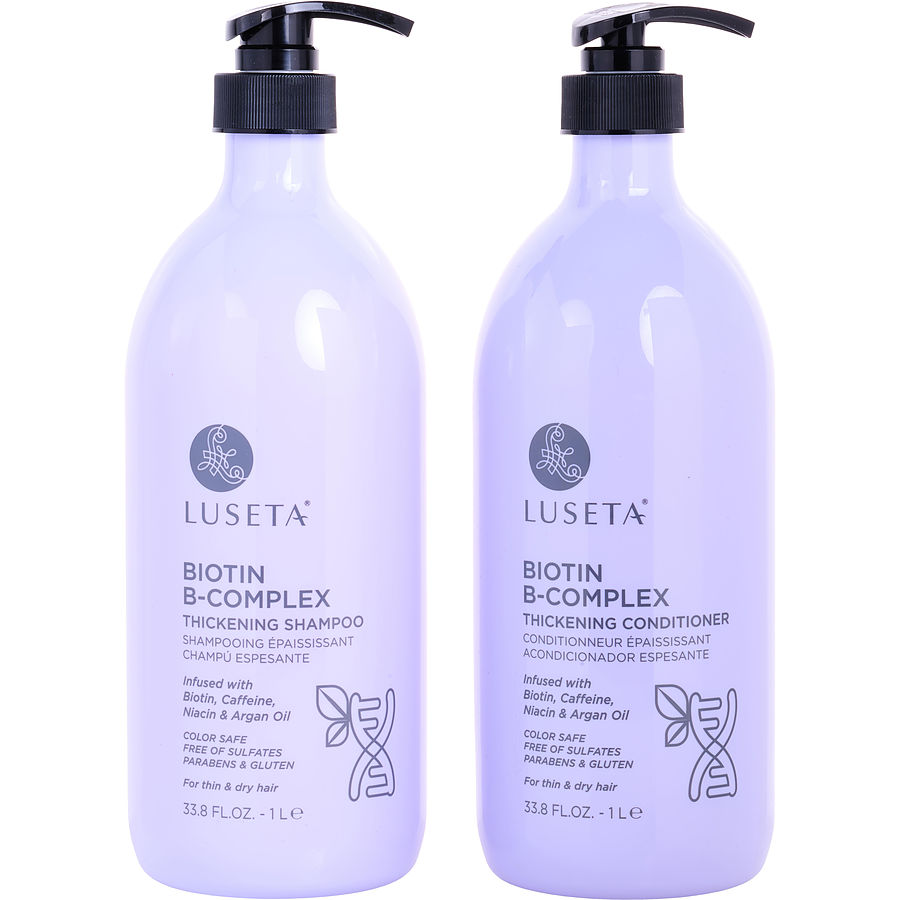 Biotin B-complex Thickening Shampoo And Conditioner Set 33.8 Oz