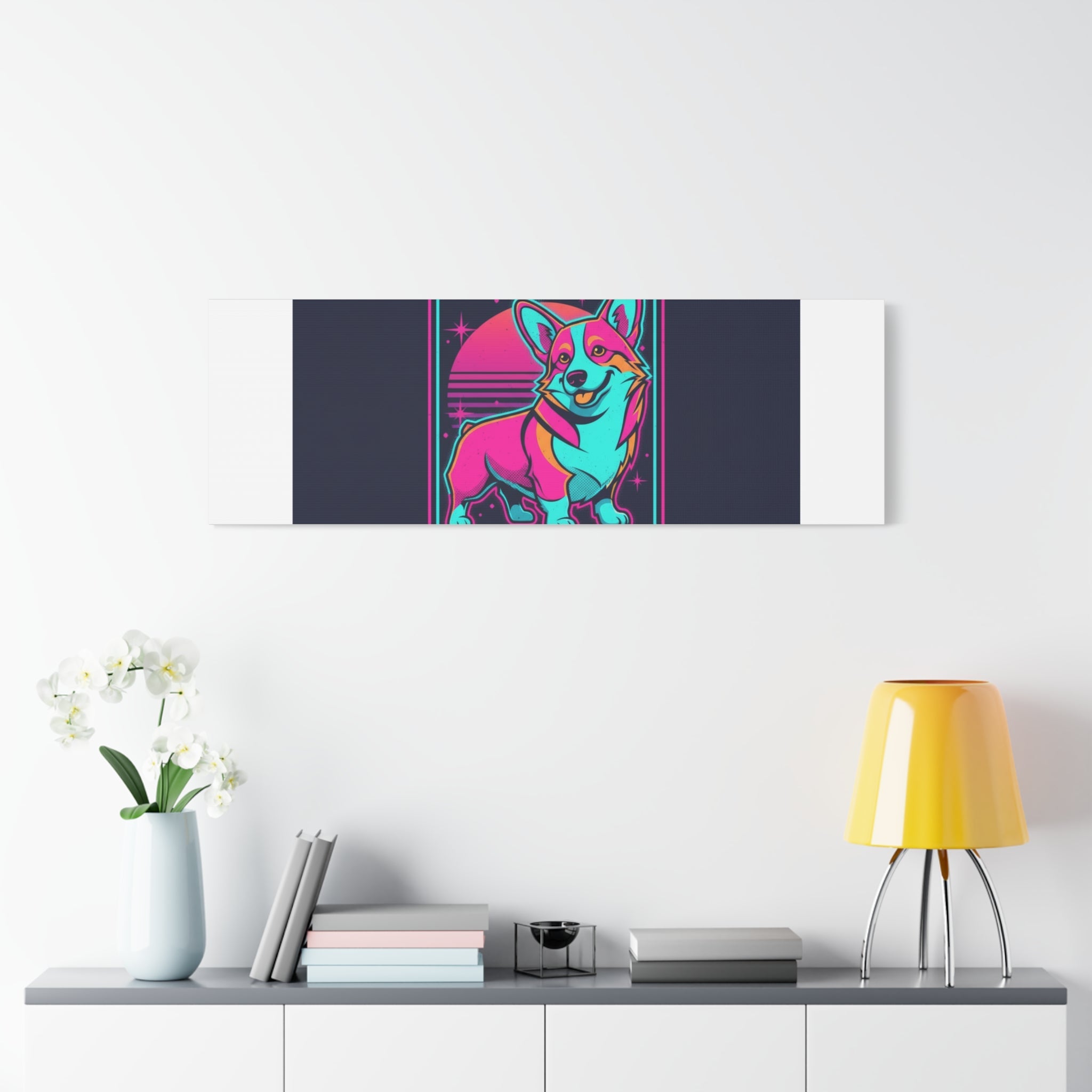 Platonic Love Corgi Canvas | Friendship Valentine, Galentine’s Wall Art