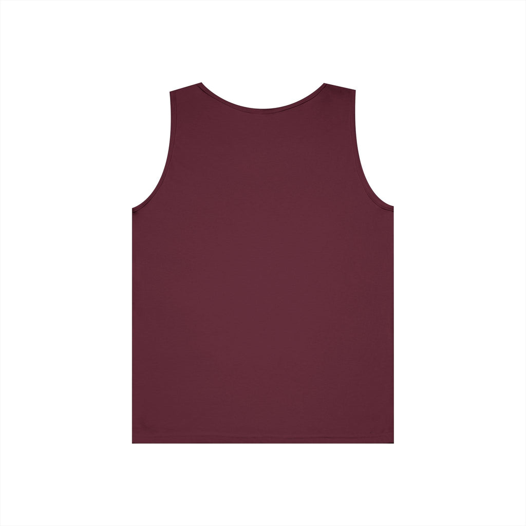 Puppy Love Tank Top — Neon Dog Graphic Summer Tee