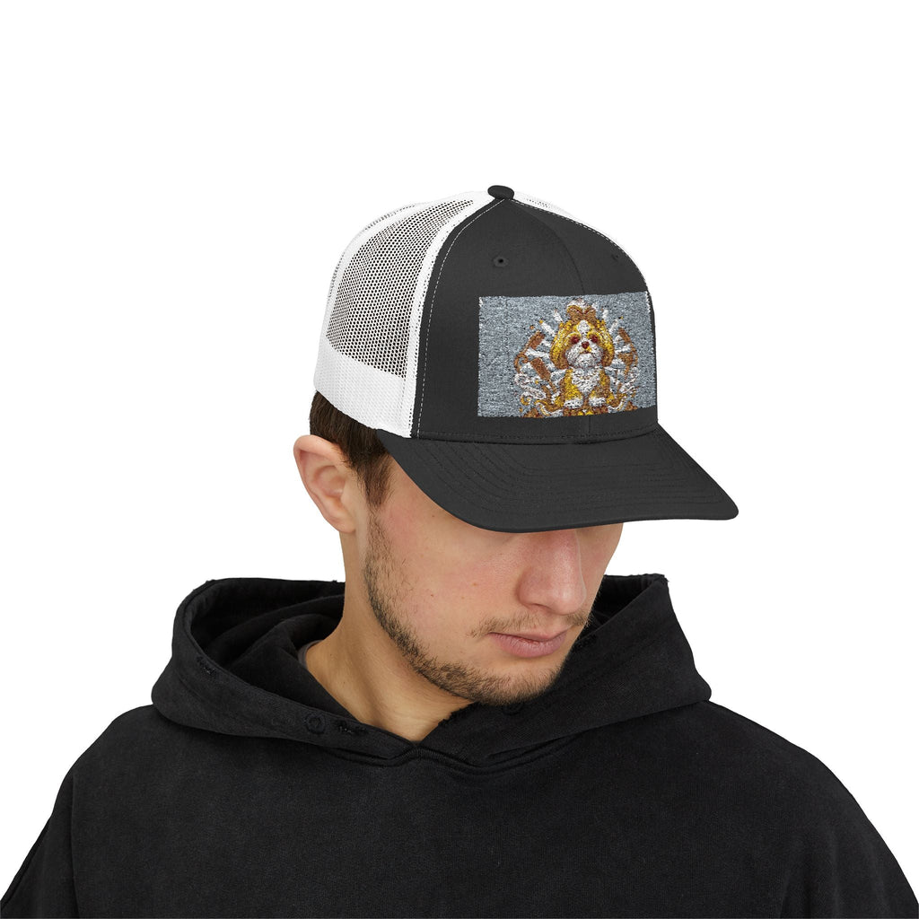 Trucker Cap —  Funny Dog Patch Snapback