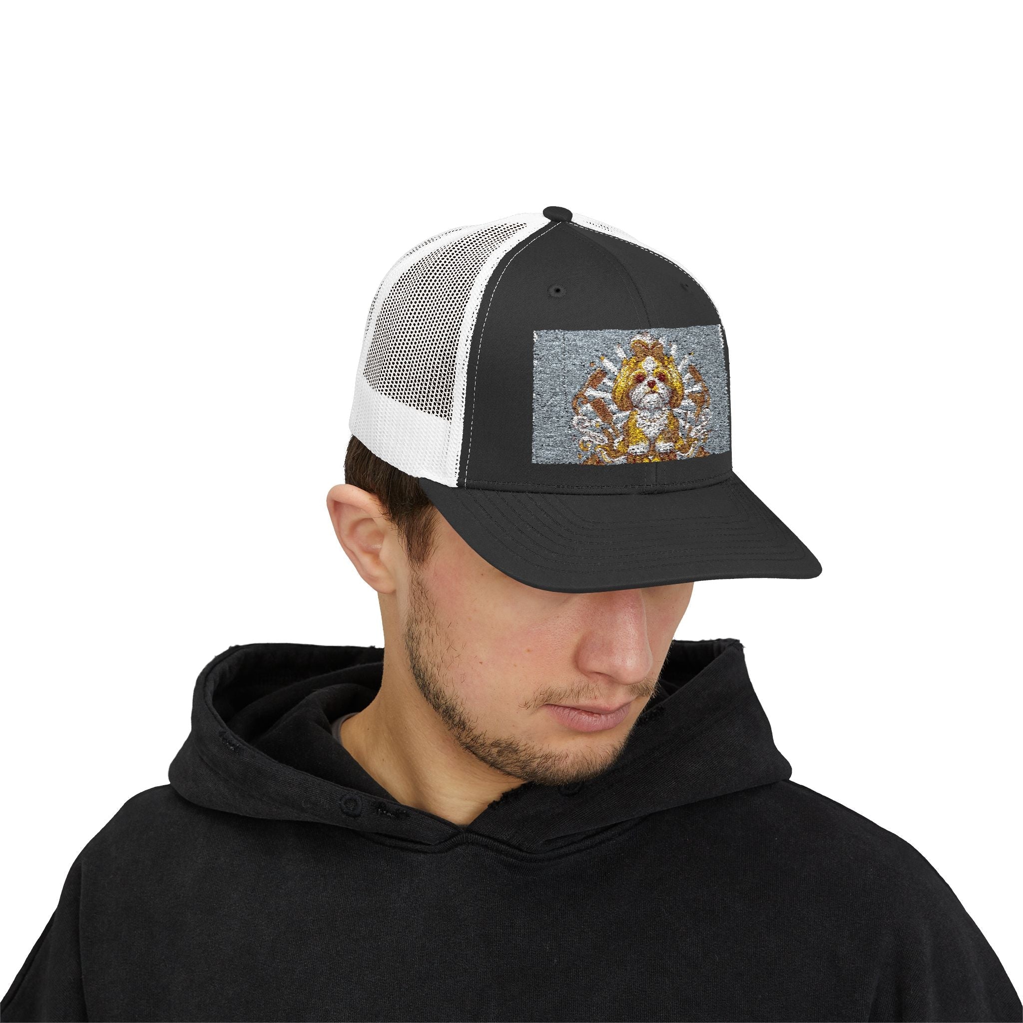 Trucker Cap —  Funny Dog Patch Snapback