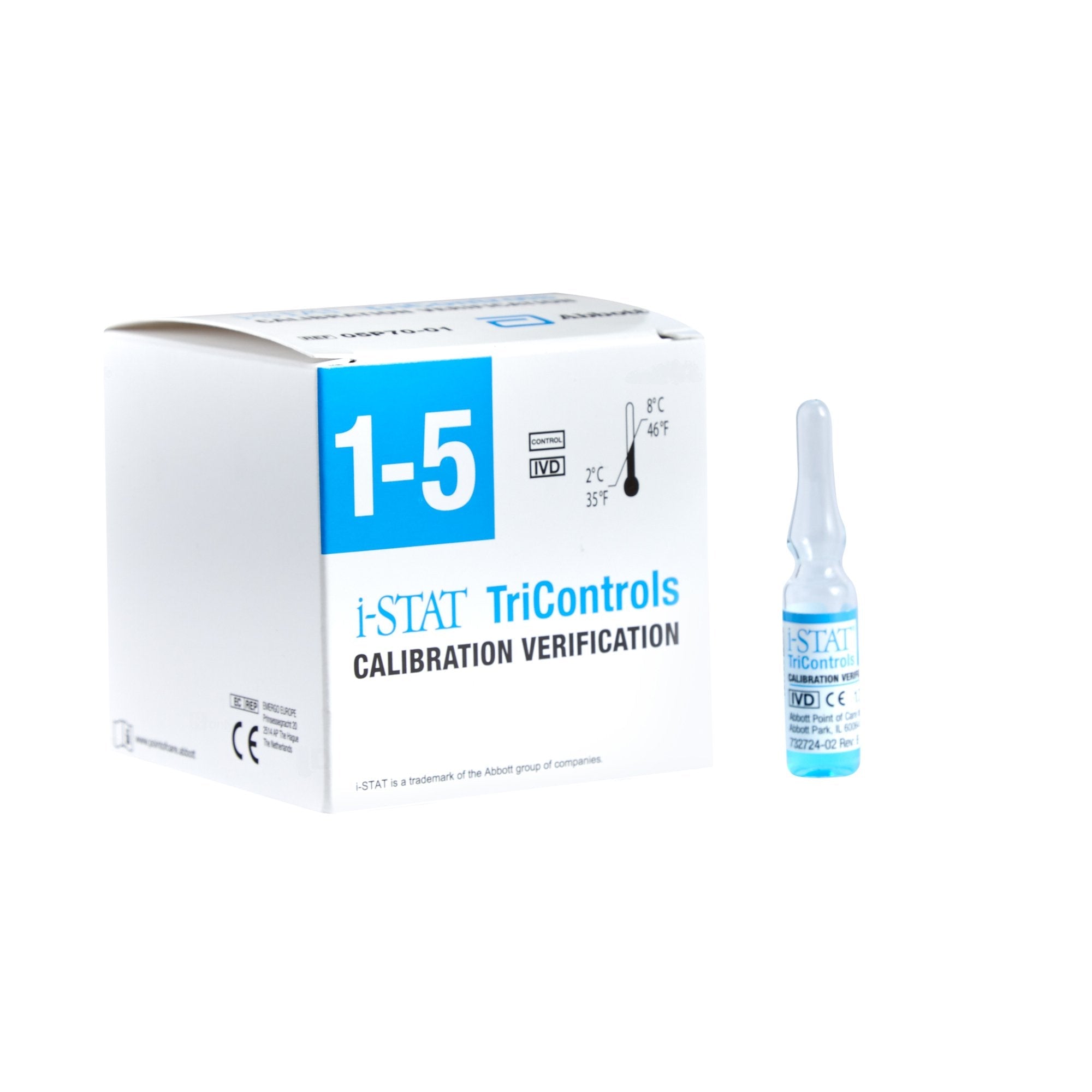 iSTAT® Tricontrols Calibration Verification Set 05P7001