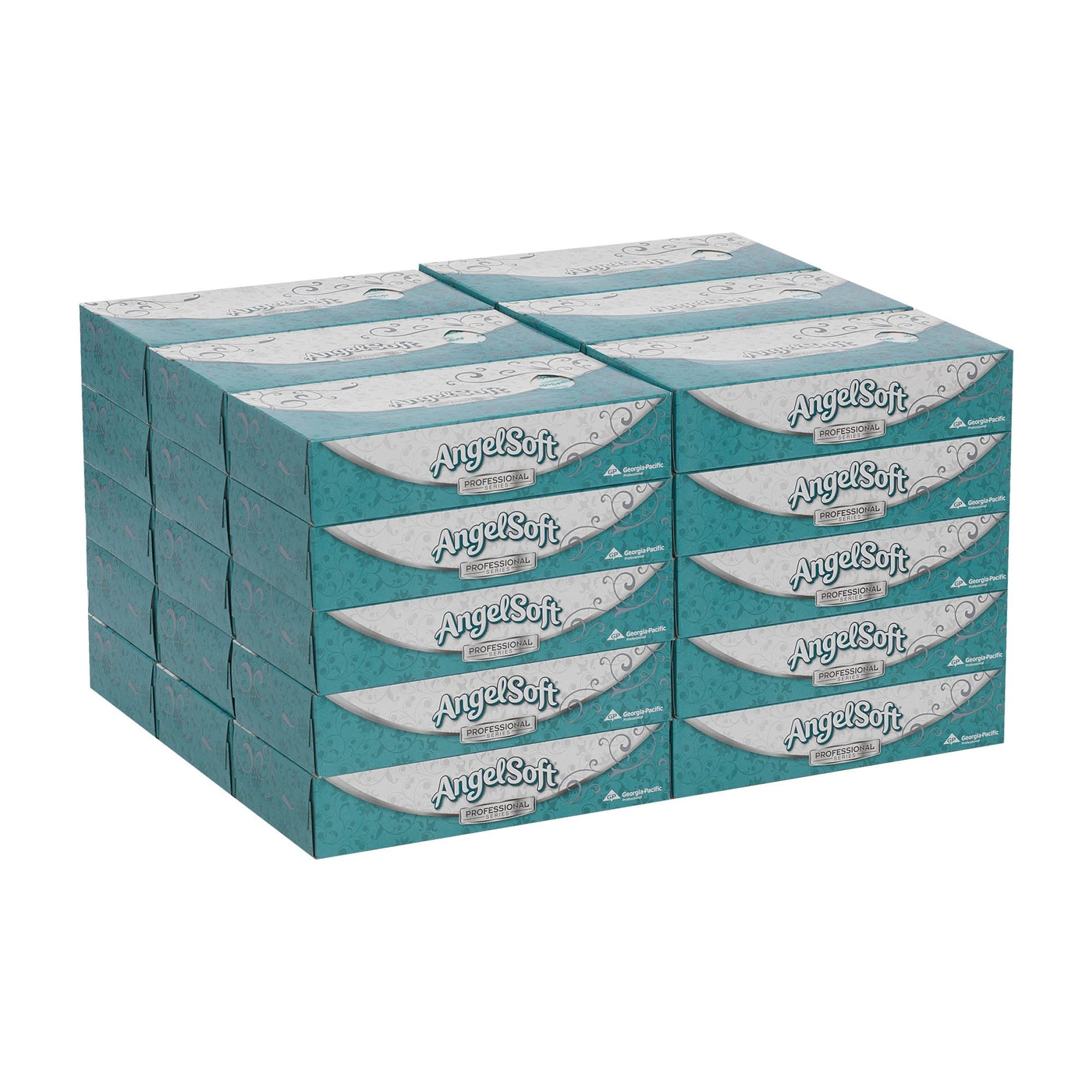 Angel Soft Professional Series Facial Tissue White 48580