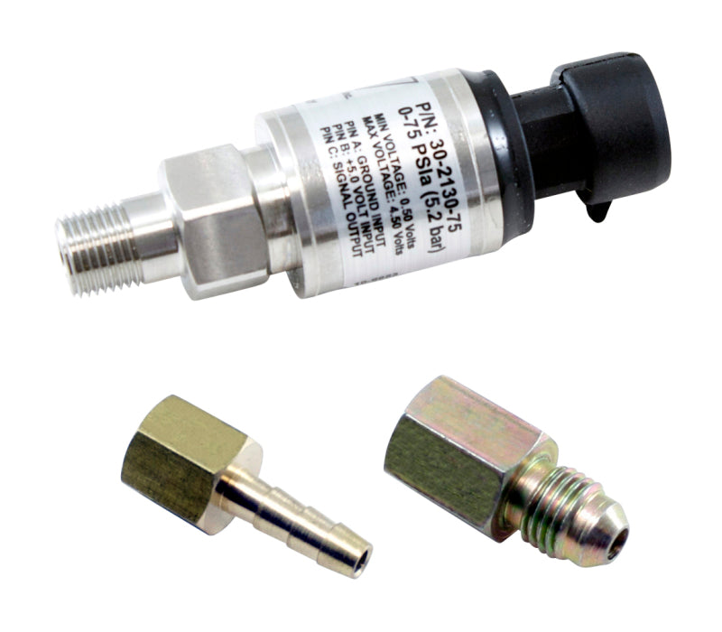 AEM Electronics 5 Bar or 75 PSIa Stainless Sensor Kit