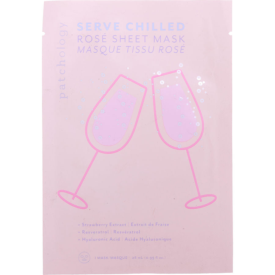 Serve Chilled Rose Sheet Mask --1ct