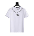 Dolce & Gabbana T-Shirt Without Collar 'White & Black'
