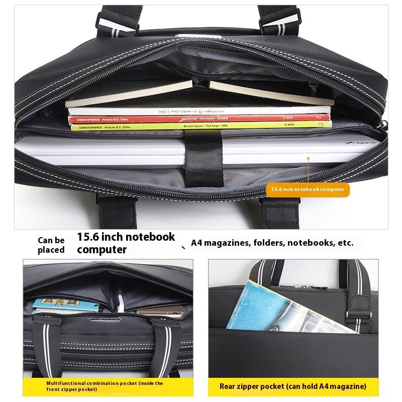 Men's Oxford Cloth Large Capacity Laptop Bag