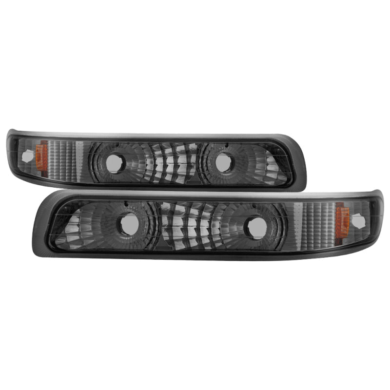 SPYDER Xtune Chevy Silverado 99-02 Amber Reflector Bumper Lights Smoke CBL-JH-CS99-AM-SM 5064288