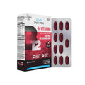 Zade Vital Vitamin B12 Supplement - 30 Capsules, 1000mcg per Capsule, Energy Support for Adults and Children over 11