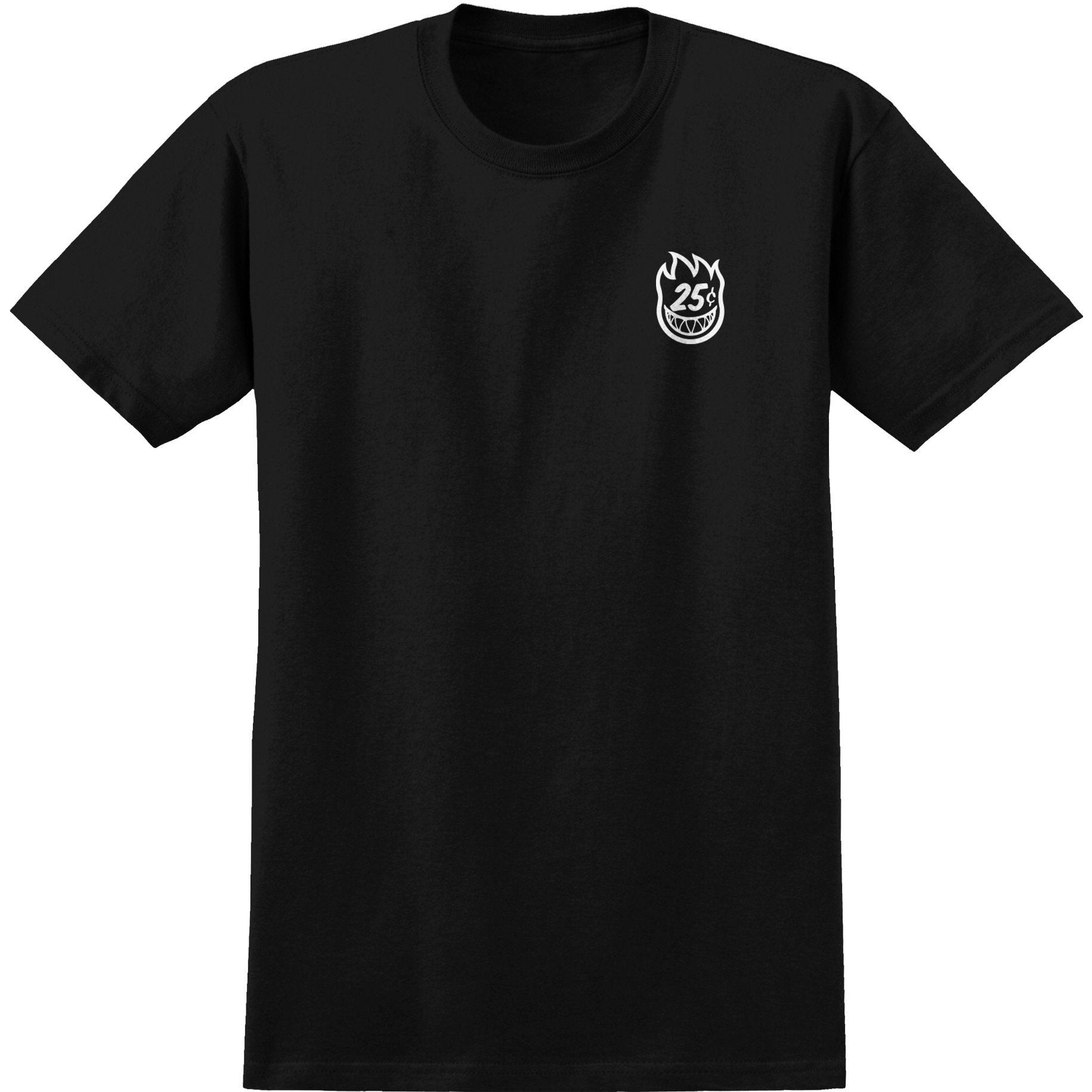 Spitfire X QS Quarter Classic Tee - Black/White