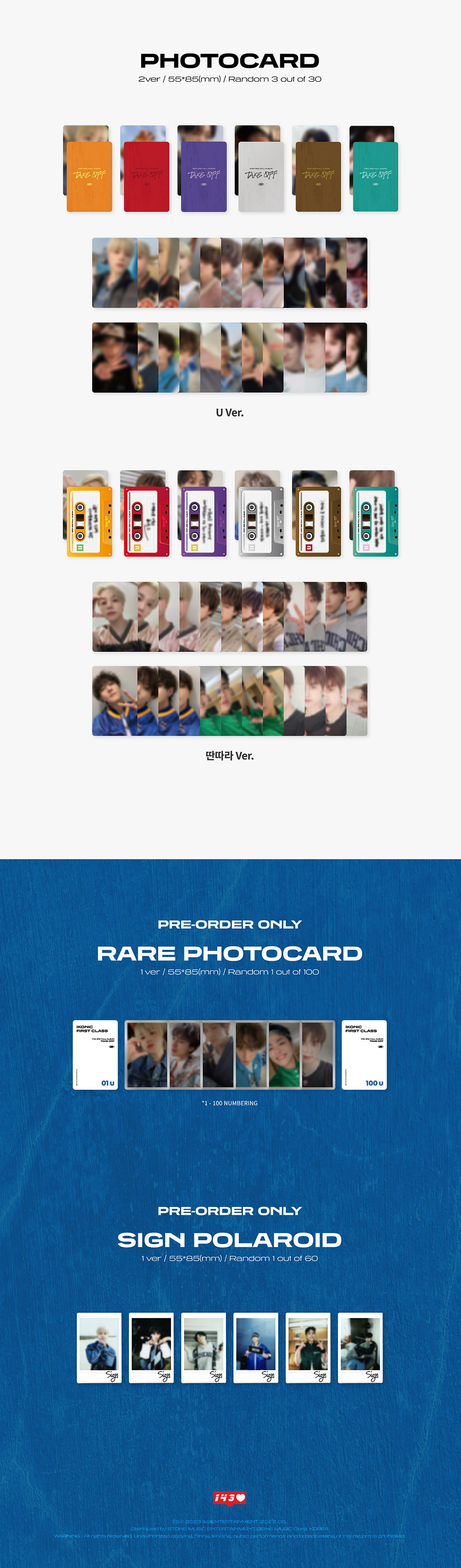iKON 3rd Full Album - Take Off