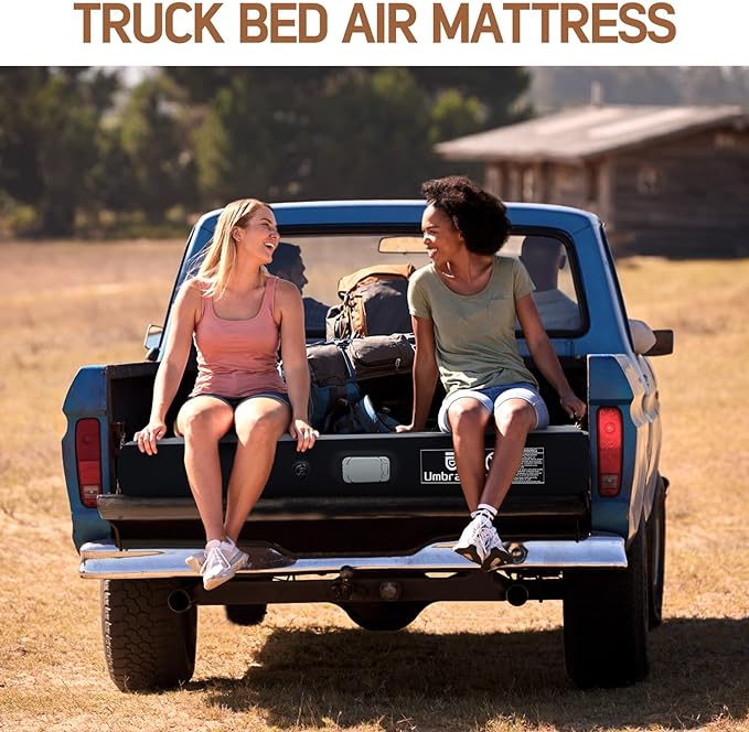 Umbrauto 5.5-6.5ft Built-in Pump Truck Bed Air Mattress 3.0