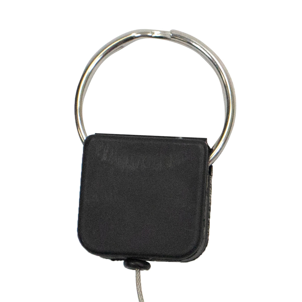 Scuba Diving Rebounding Style Compact Locking Retractor, Extends up to 18"