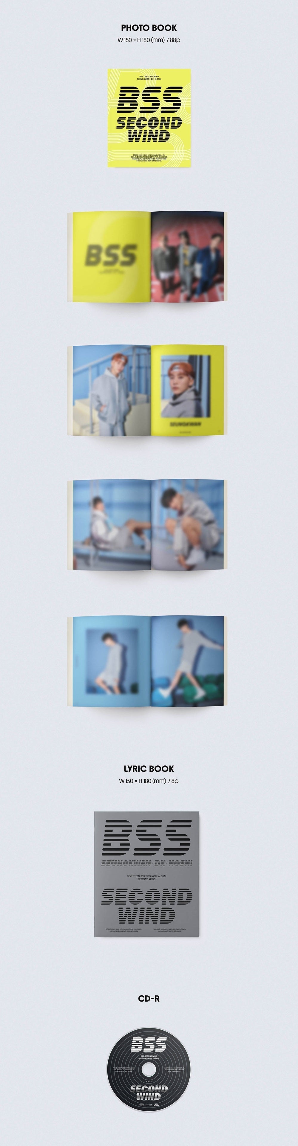Seventeen Bss - 1st Single Album Second Wind Special Ver