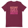 Support Your Local Animal Shelter Unisex T-shirt