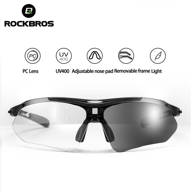 Full Frame Photochromic Bicycle Eyewear