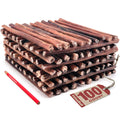 ValueBull Bully Sticks for Large Dogs, Thick 12 Inch, 100 Count