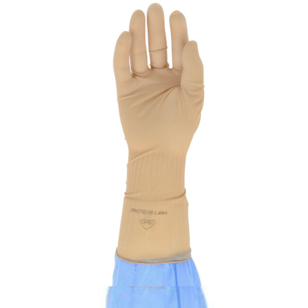 Protexis™ Latex Surgical Gloves with Nitrile Coating, Size 6.5, Light Brown 2D72NS65X
