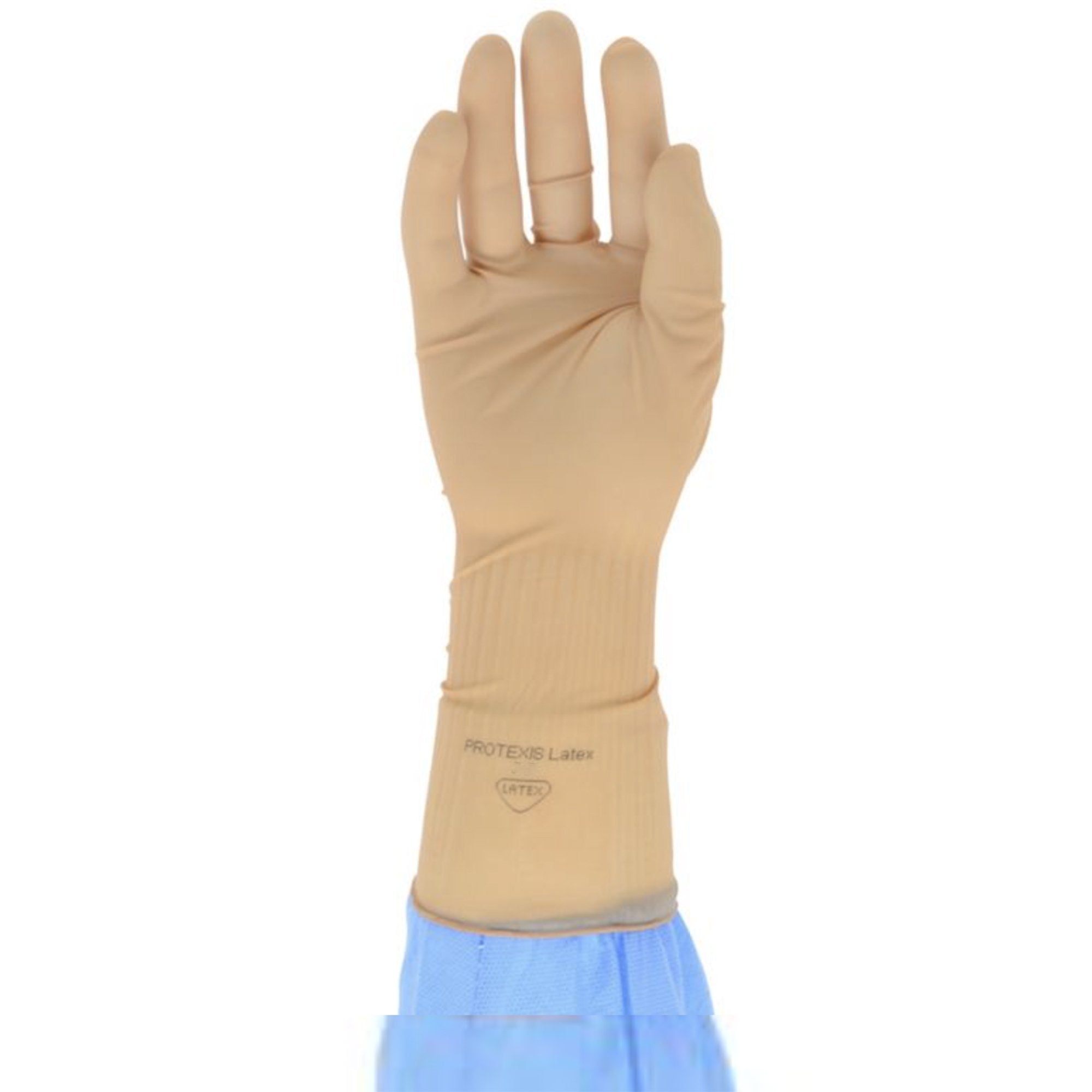 Protexis™ Latex Surgical Gloves with Nitrile Coating, Size 6.5, Light Brown 2D72NS65X