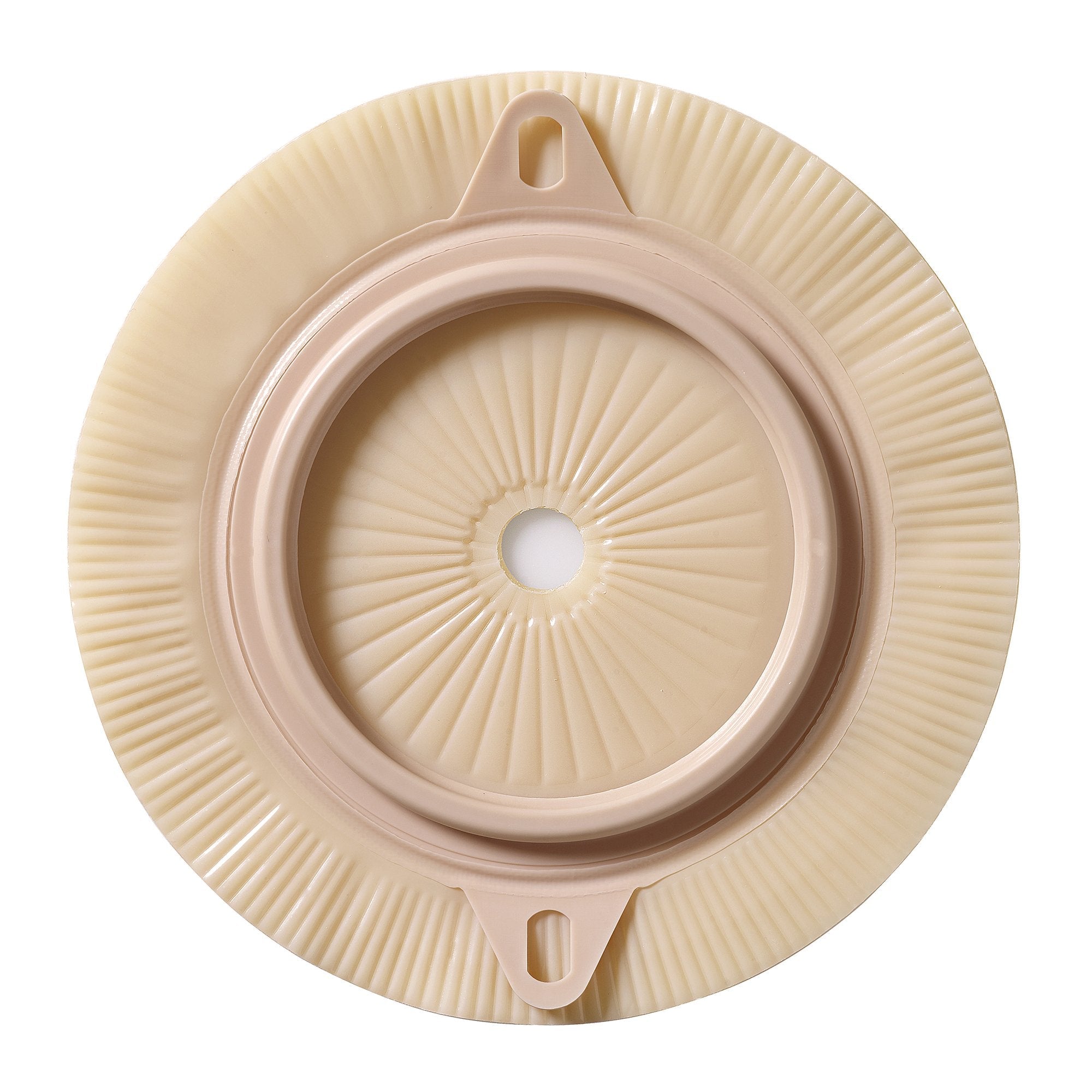 Assura® Flat Ostomy Barrier, Trim to fit 10 – 45 mm Stoma Opening, Red Match 2882