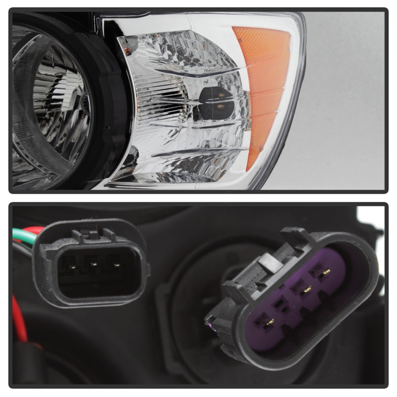 SPYDER xTune 12-15 Chevy Sonic Driver Side Halogen Headlight - Black OEM Left (HD-JH-CSON12-BK-L) 9943188
