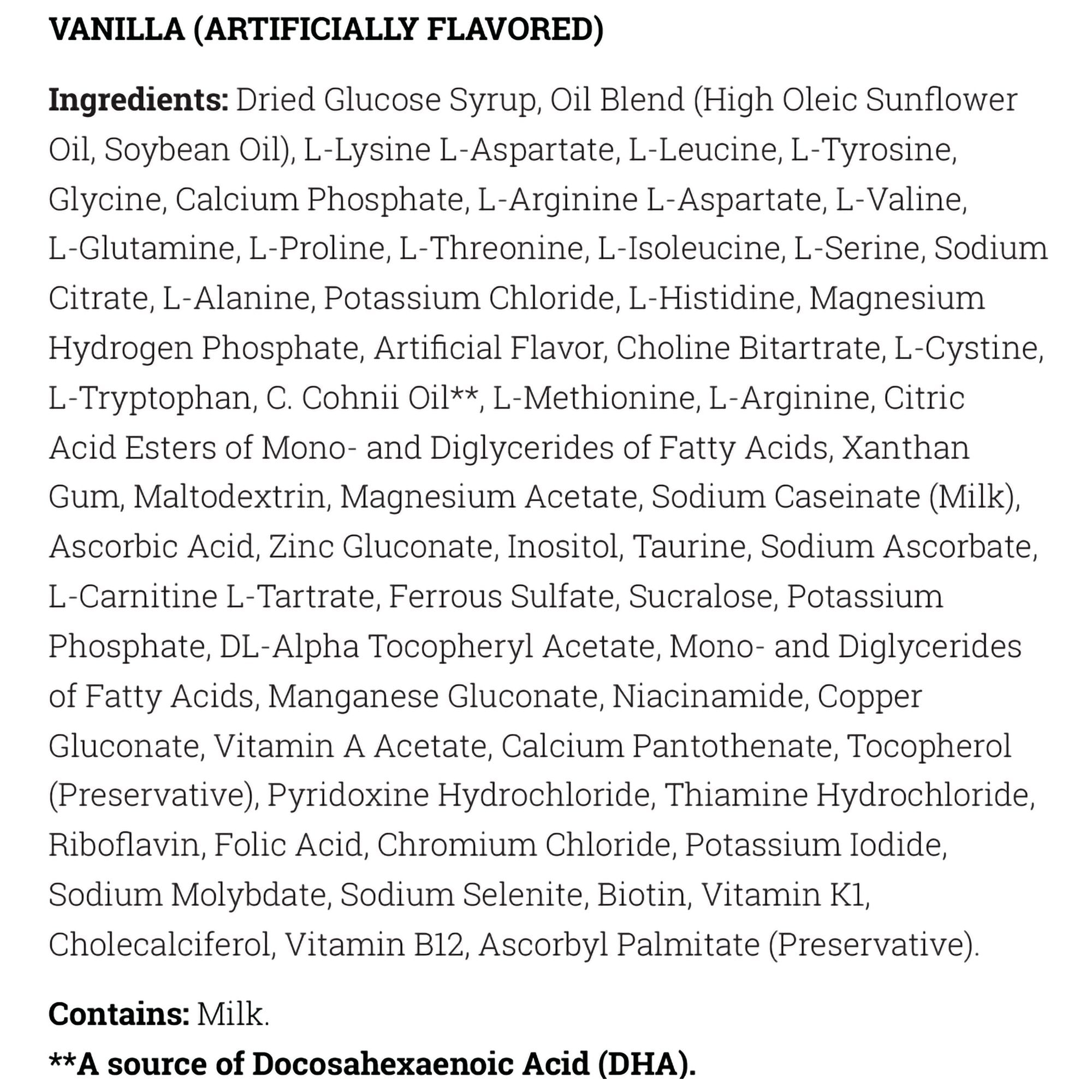 PKU trio™ Powdered Phenylalanine-Free Medical Food, Vanilla Flavor 5060014051813