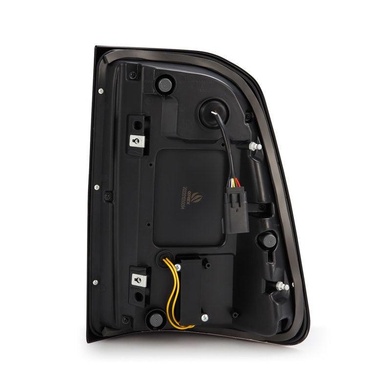 AlphaRex 19-21 Dodge Ram 1500 Luxx-Series LED Tail Lights Black w/Activ Light/Seq Signal 640040 *Discontinued