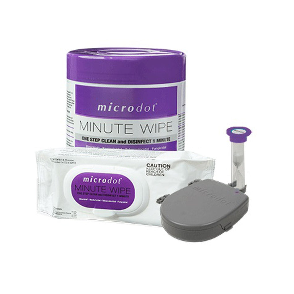 microdot® Minute Wipe, 60 Count Flat Pack 601-24