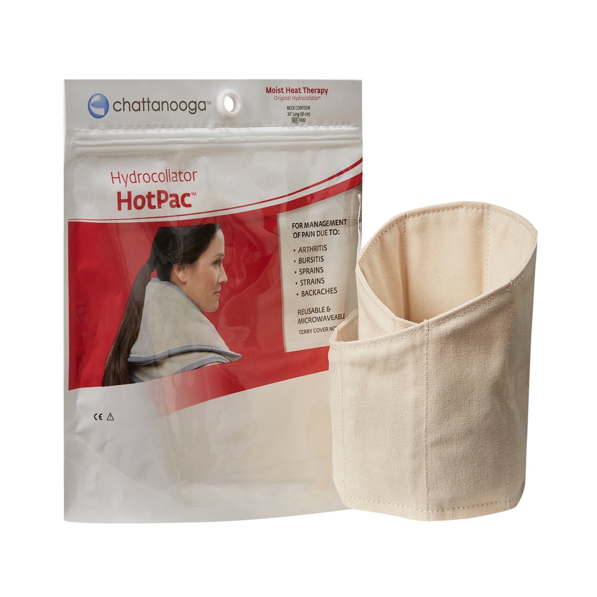 Hydrocollator® HotPac™ Moist Heat Pad, Neck Contour 1002