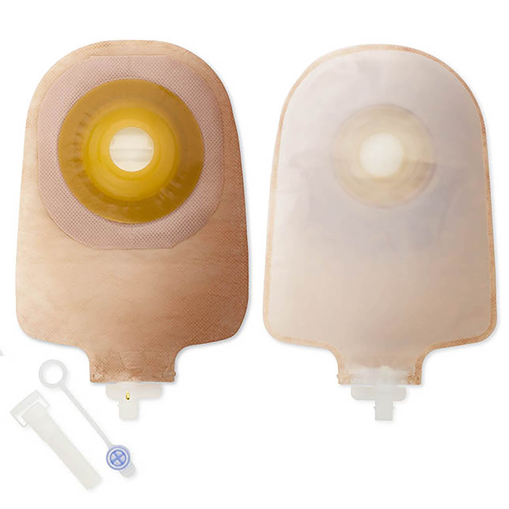 Premier™ 8484 One-Piece Transparent Urostomy Pouch, Pre-cut to Fit 25 mm Stomas 8484