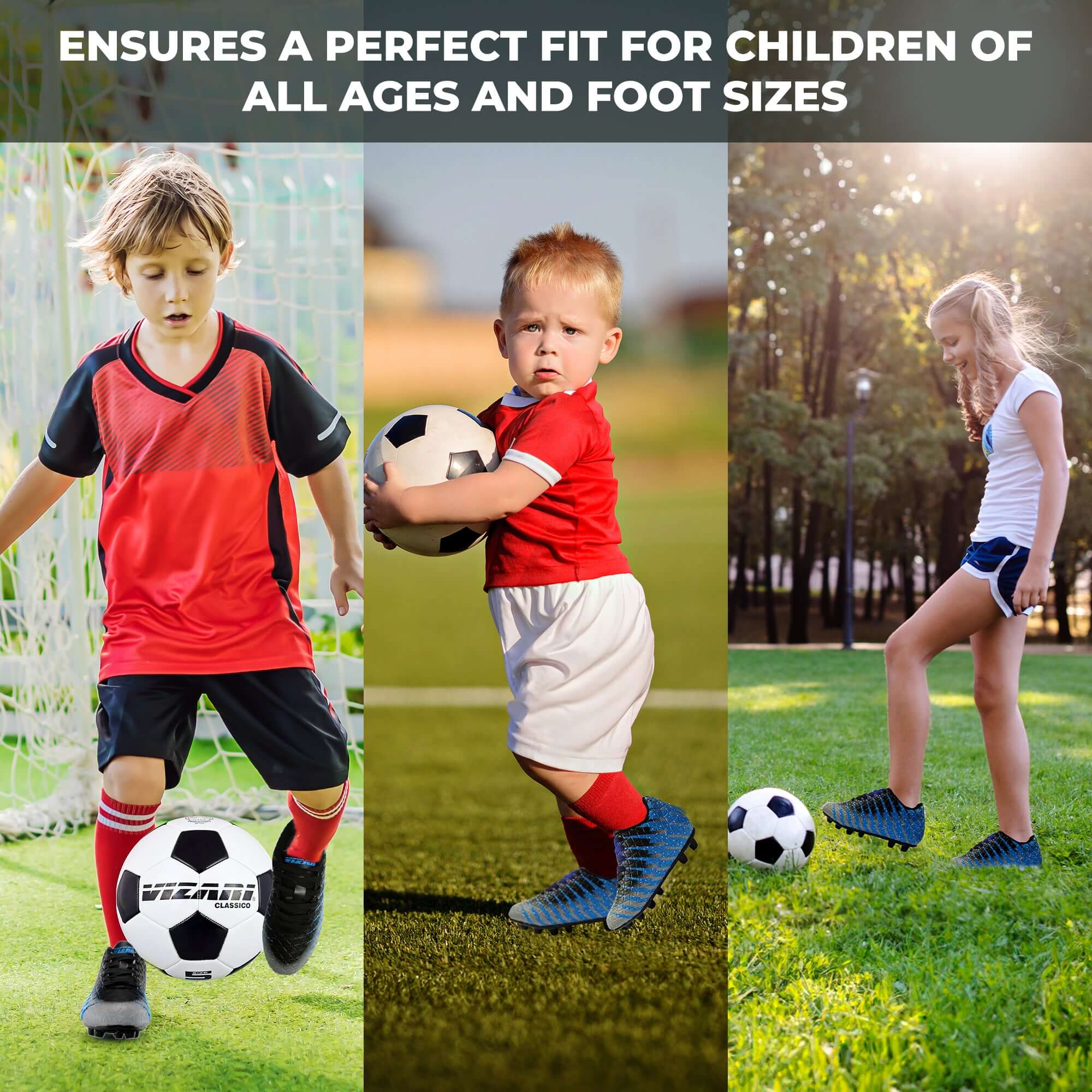 Bolt Firm Ground Soccer Shoes -Black/Sky/Silver