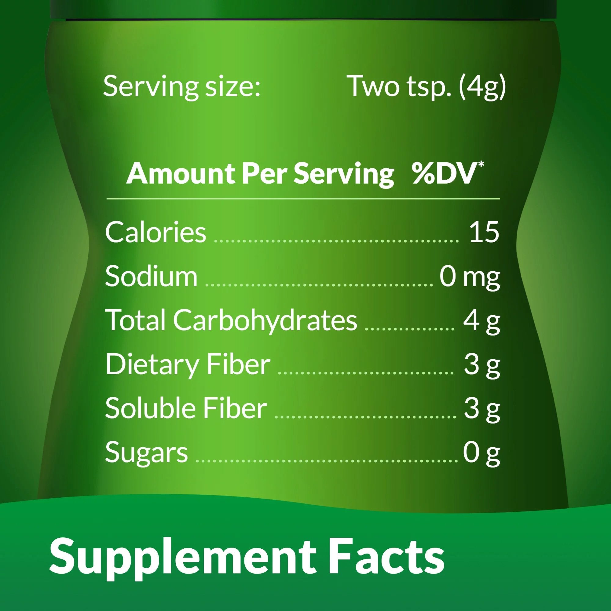 Benefiber® Prebiotic Fiber Supplement, 8.7-ounce bottle 88679021620
