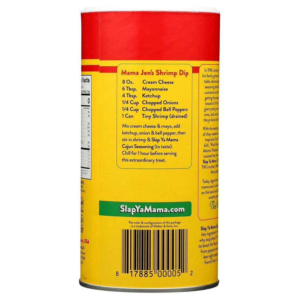 Slap Ya Mama Original Cajun Seasoning, 16 oz, 6-Pack