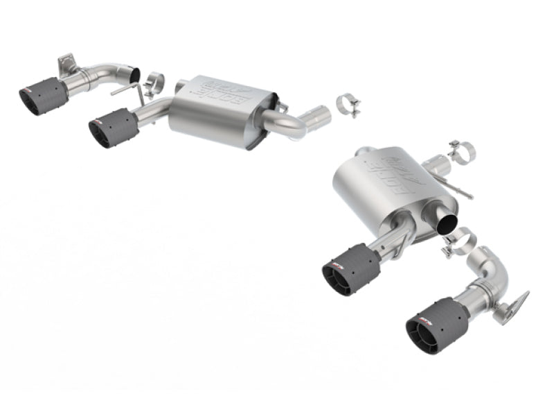 Borla 2016 Chevy Camaro SS V8 AT/MT ATAK Rear Section Exhaust with Dual Mode Valves 11925CFBA