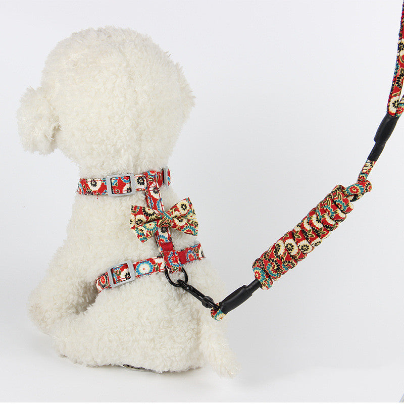 Creative Floral And Japanese Style Cat Leash