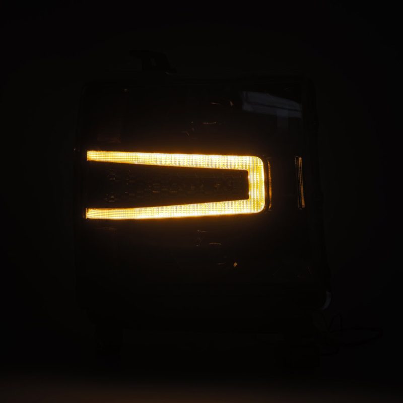 AlphaRex 16-18 Chevy 1500HD NOVA-Series LED Proj Headlghts Alpha BK Atv Lgt/SeqSig & DRL(Req 810023) 880236 *Discontinued