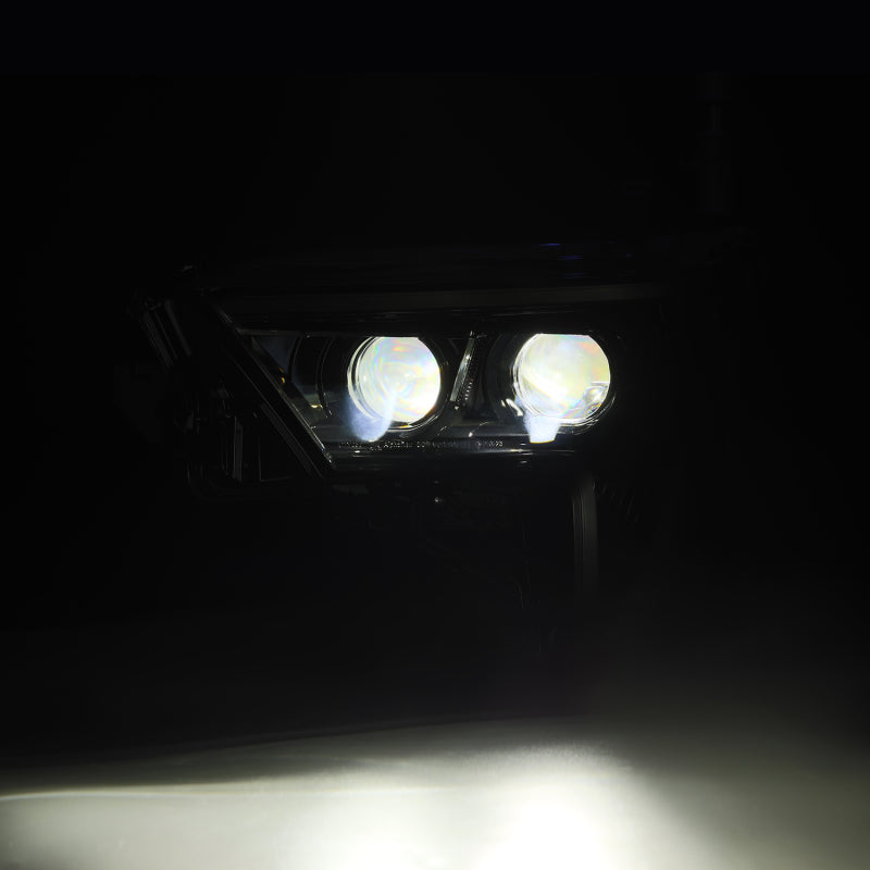 AlphaRex 22-23 Toyota Tundra LUXX-Series Headlights Black w/White DRL - Req 810029 OR 810030 880864 *Discontinued