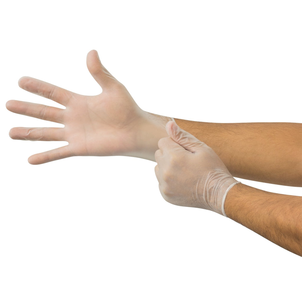 Micro-Touch® Elite® Stretch Vinyl Exam Glove, Medium, Ivory 3092