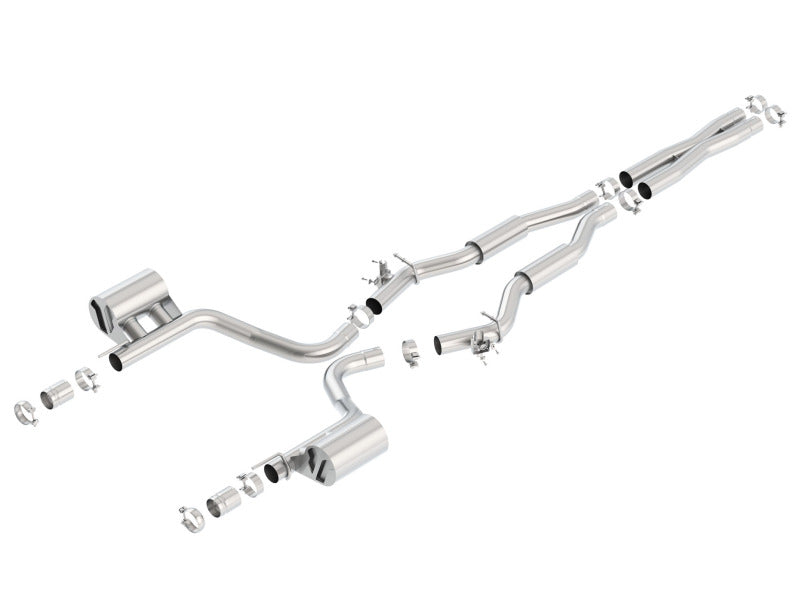Borla 15-16 Challenger SRT Hellcat S-Type Single Split Rear Exit Exhaust 140647