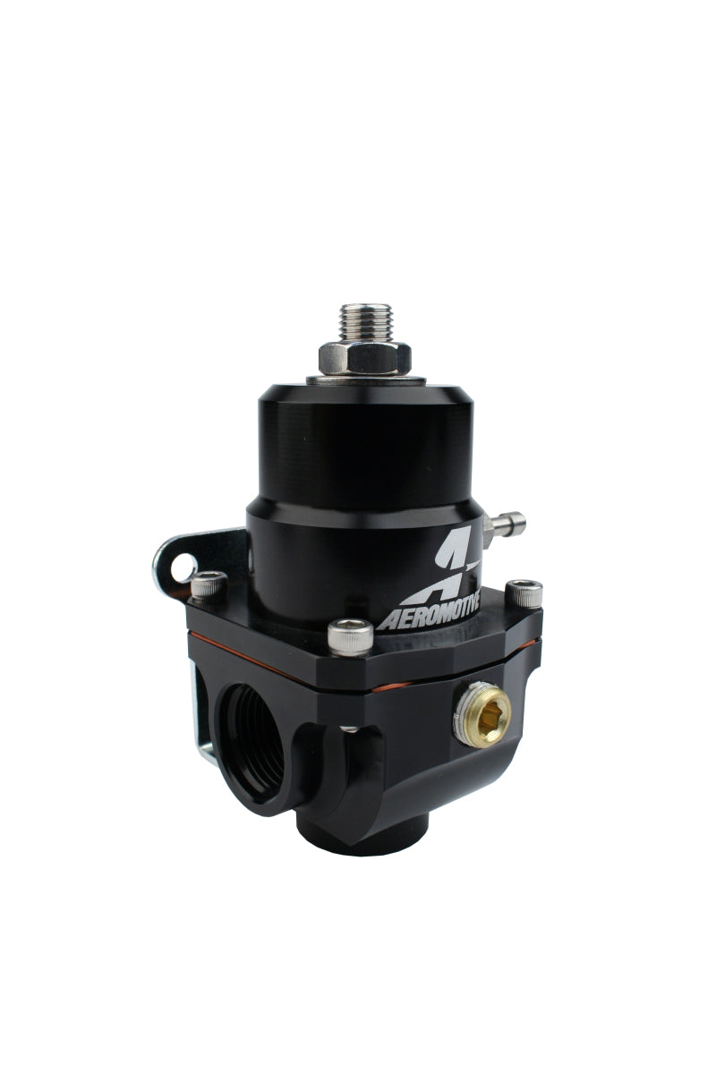 Aeromotive X1 Adjustable Regulator, 3-15psi, .313 Valve, 2-08 Inlets, -08 Return