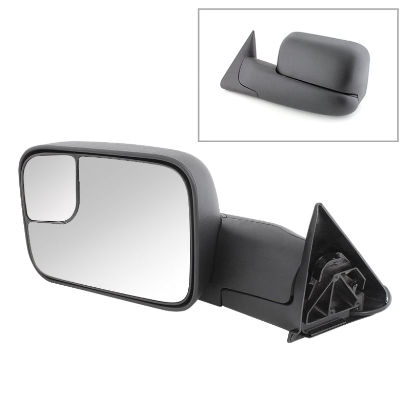 SPYDER Xtune Dodge Ram 94-97 Manual Extendable Power Adjust Mirror Left MIR-DRAM94-PW-L 9925078